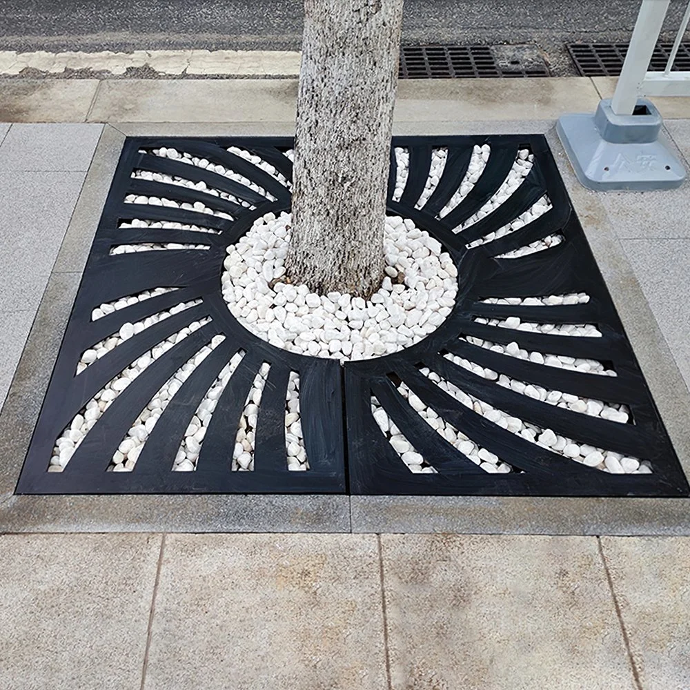 Custom Stainless Steel Tree Guard Metal Tree Grate