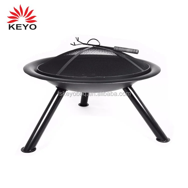 China Supplier Outdoor Cast Iron Fire Pit Camp Fire Cooking Grill