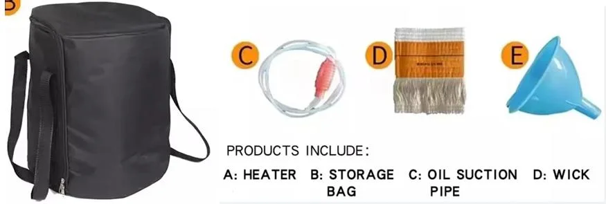 Household Outdoor Cooking Heating Kerosene Stove Heater Portable Camping Stove Heat Exchanger Gas Fireplace